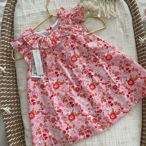 NWT baby dress Jacadi liberty